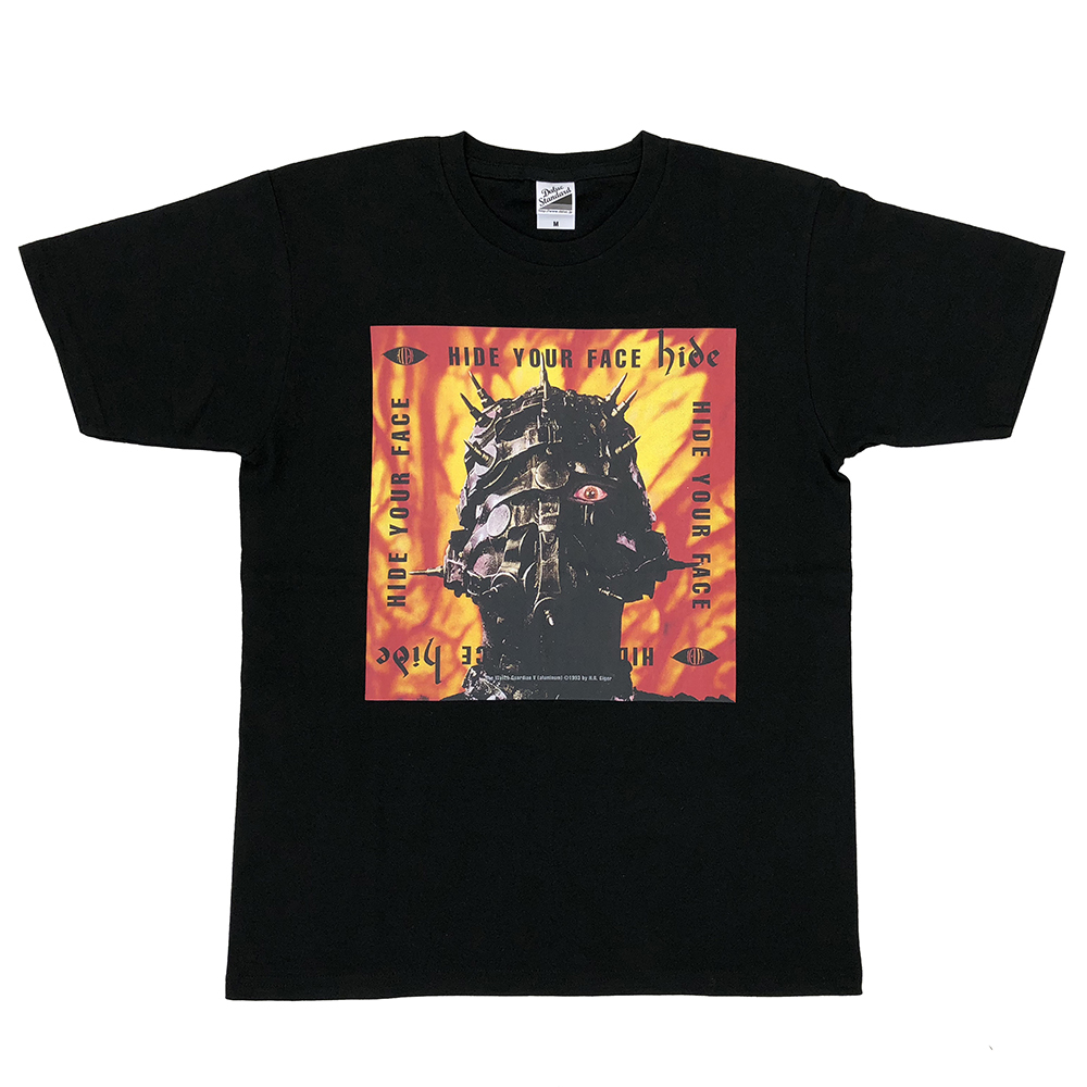 hide、アルバムのジャケ写がTシャツに アナログ盤リリースを記念
