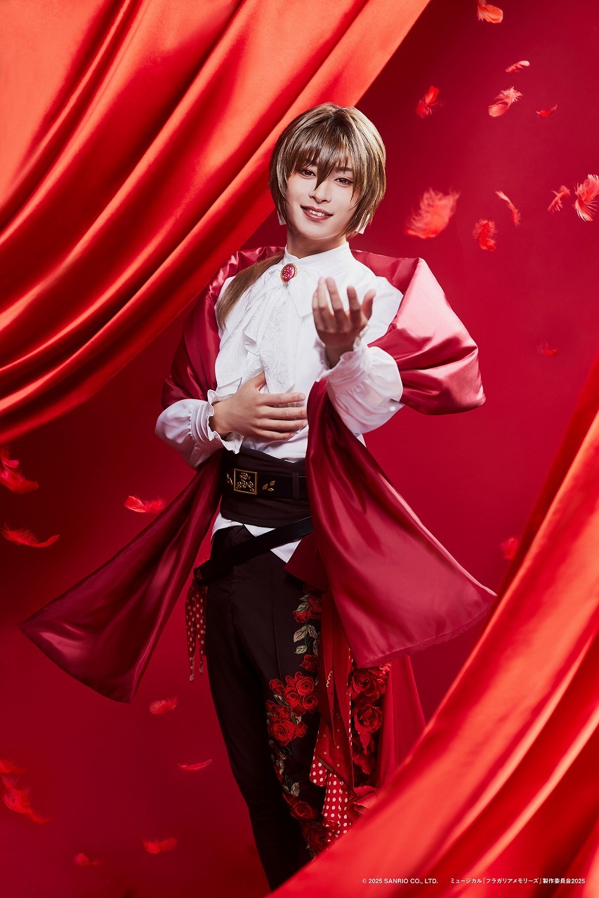 ロマリシュ：樫澤優太　　　※映像出演 　　　　　　　(C) 2025 SANRIO CO., LTD. ミュージカル『フラガリアメモリーズ』製作委員会 2025
