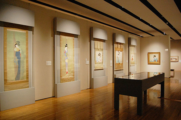 『上村松園 ―美人画の精華―』展示風景