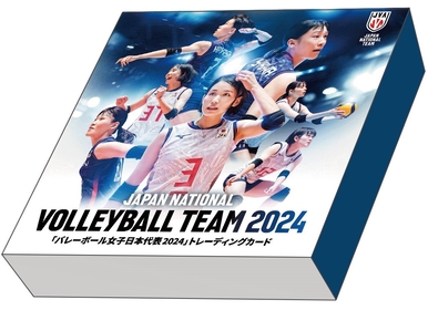 躍動する選手がトレカに！「バレーボール女子日本代表2024」トレーディングカード発売