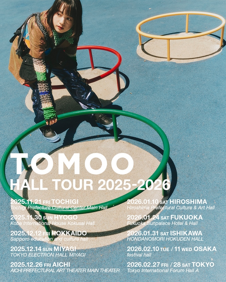 『TOMOO HALL TOUR 2025-2026』