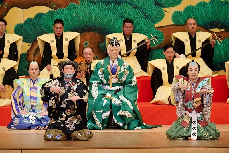 『太刀盗人 長唄囃子連中』