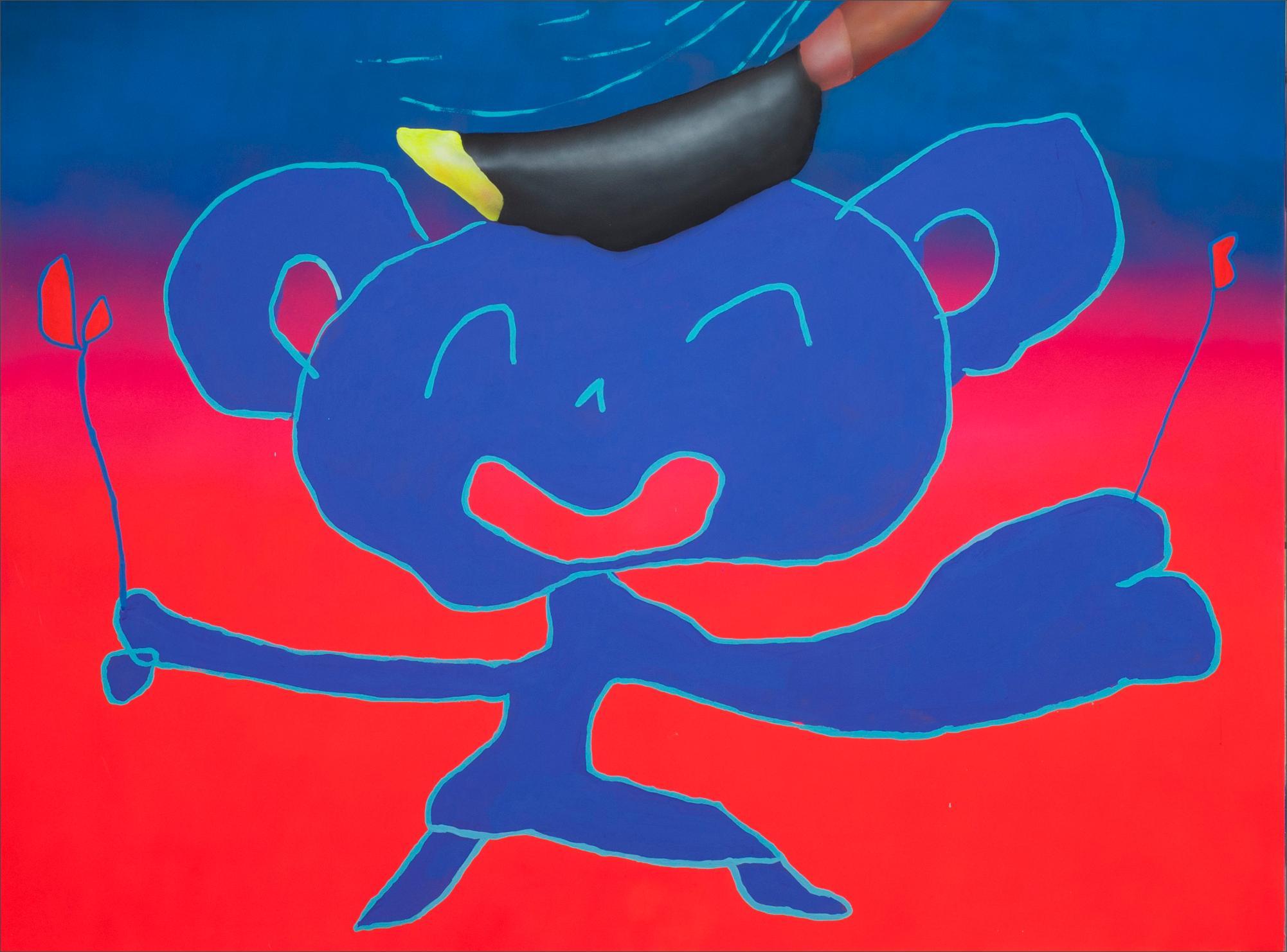 Brush 2017 Acrylic on canvas 1,828.8 x 2,438.4mm Courtesy of Kaikai Kiki Gallery