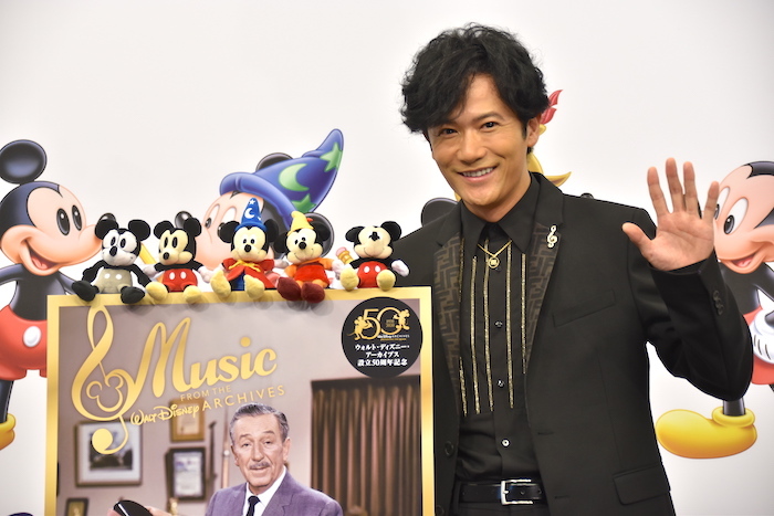 稲垣吾郎が 案内人 に 貴重映像とディズニー音楽でたどる世界初の ウォルト ディズニー アーカイブス コンサート 記者会見レポート Spice エンタメ特化型情報メディア スパイス