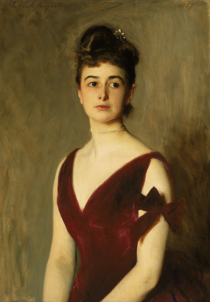 ジョン・シンガー・サージェント《チャールズ・E. インチズ夫人（ルイーズ・ポメロイ）》 1887年 Anonymous gift in memory of Mrs. Charles Inches' daughter, Louise Brimmer Inches Seton 1991.926