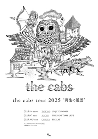 2013年に解散したthe cabsが再結成　ワンマンツアーの開催＆過去3タイトルがアナログ盤でリイシュー決定