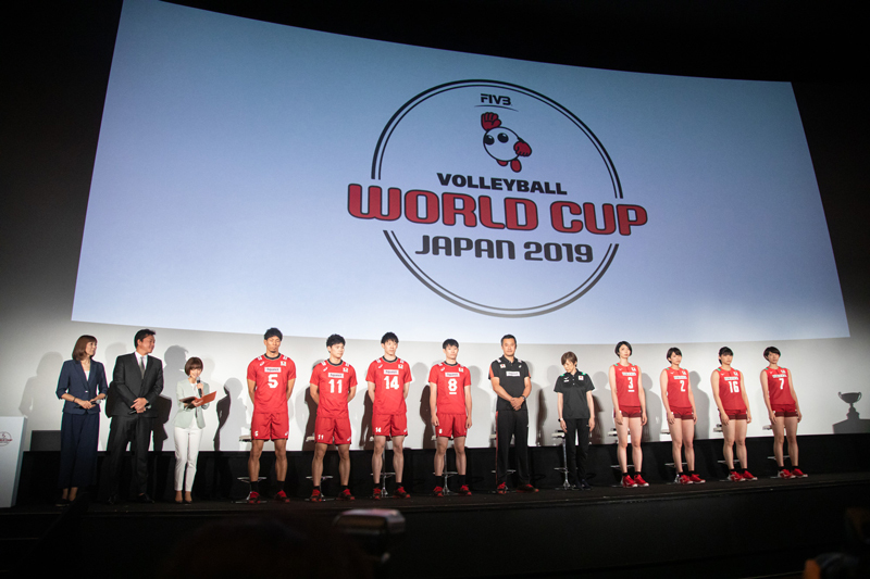 W杯バレー制作発表 ジャニーズwestが代表選手に全力エール Spice エンタメ特化型情報メディア スパイス