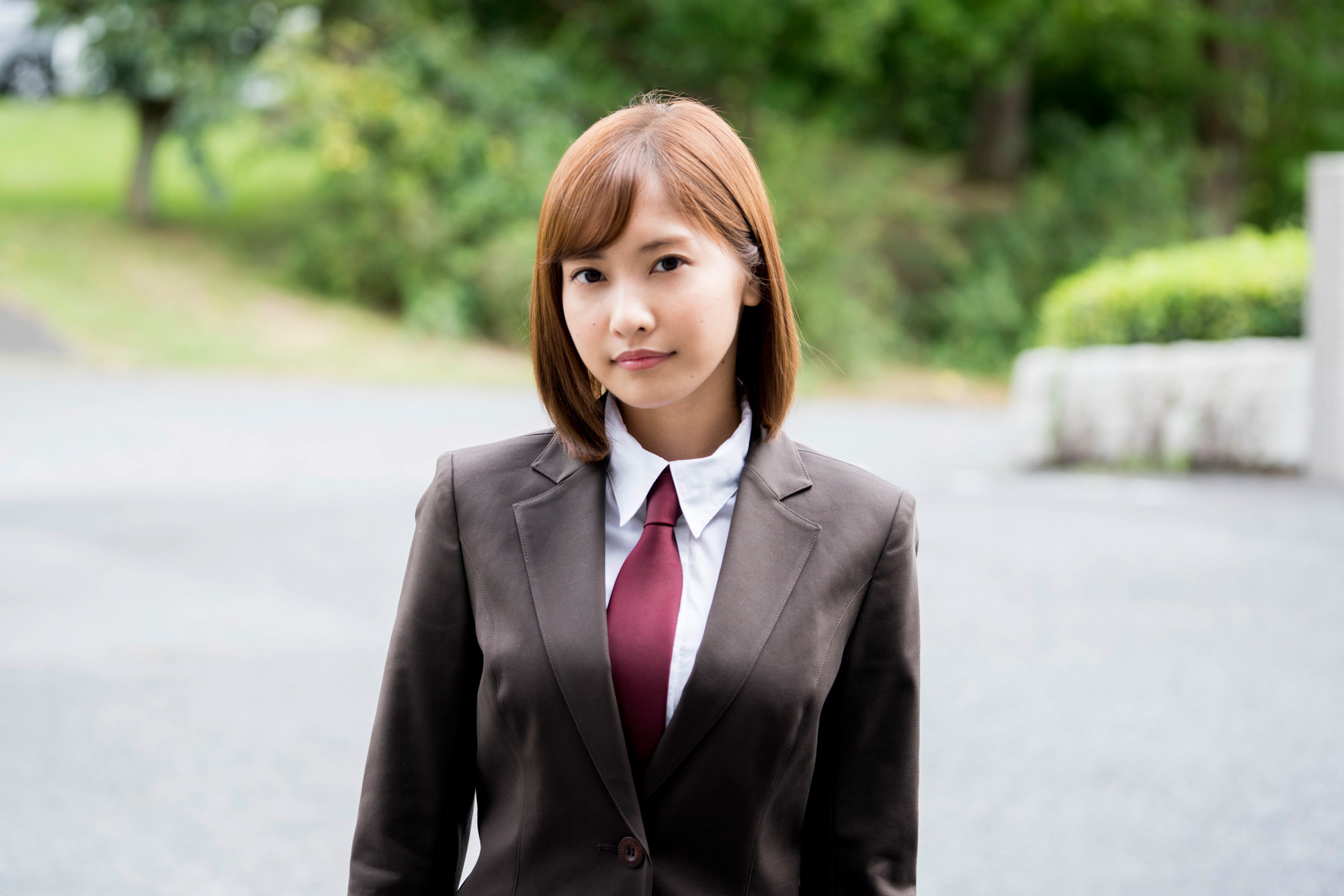 佐野ひなこ演じる久保貴子 ©小林 立/SQUARE ENIX・「咲」プロジェクト ©Ritz Kobayashi/SQUARE ENIX
