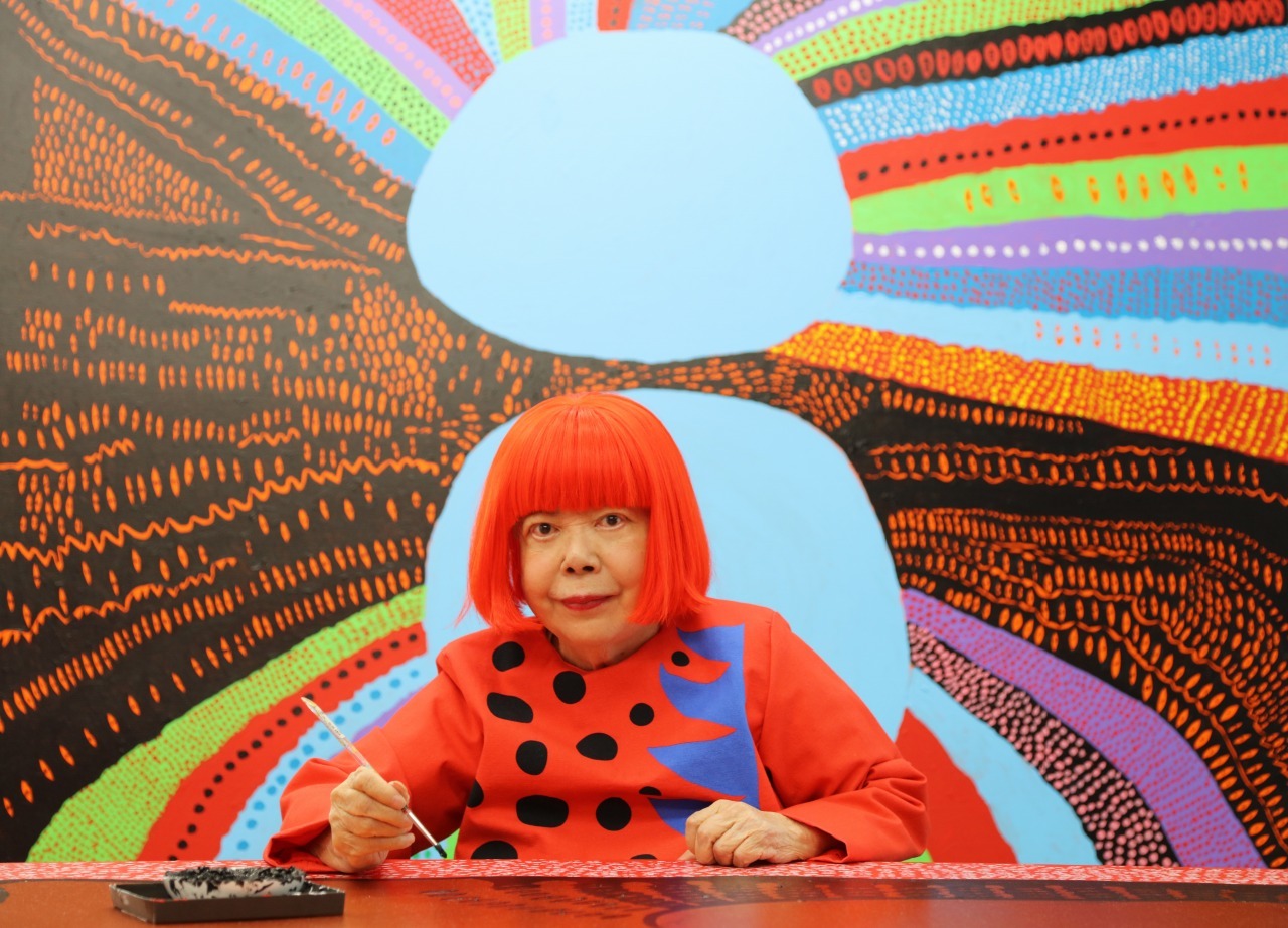 草間彌生ポートレート ©YAYOI KUSAMA