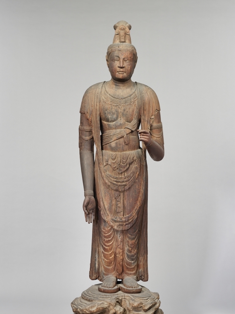 重要文化財 聖観音菩薩立像 奈良時代・8世紀
