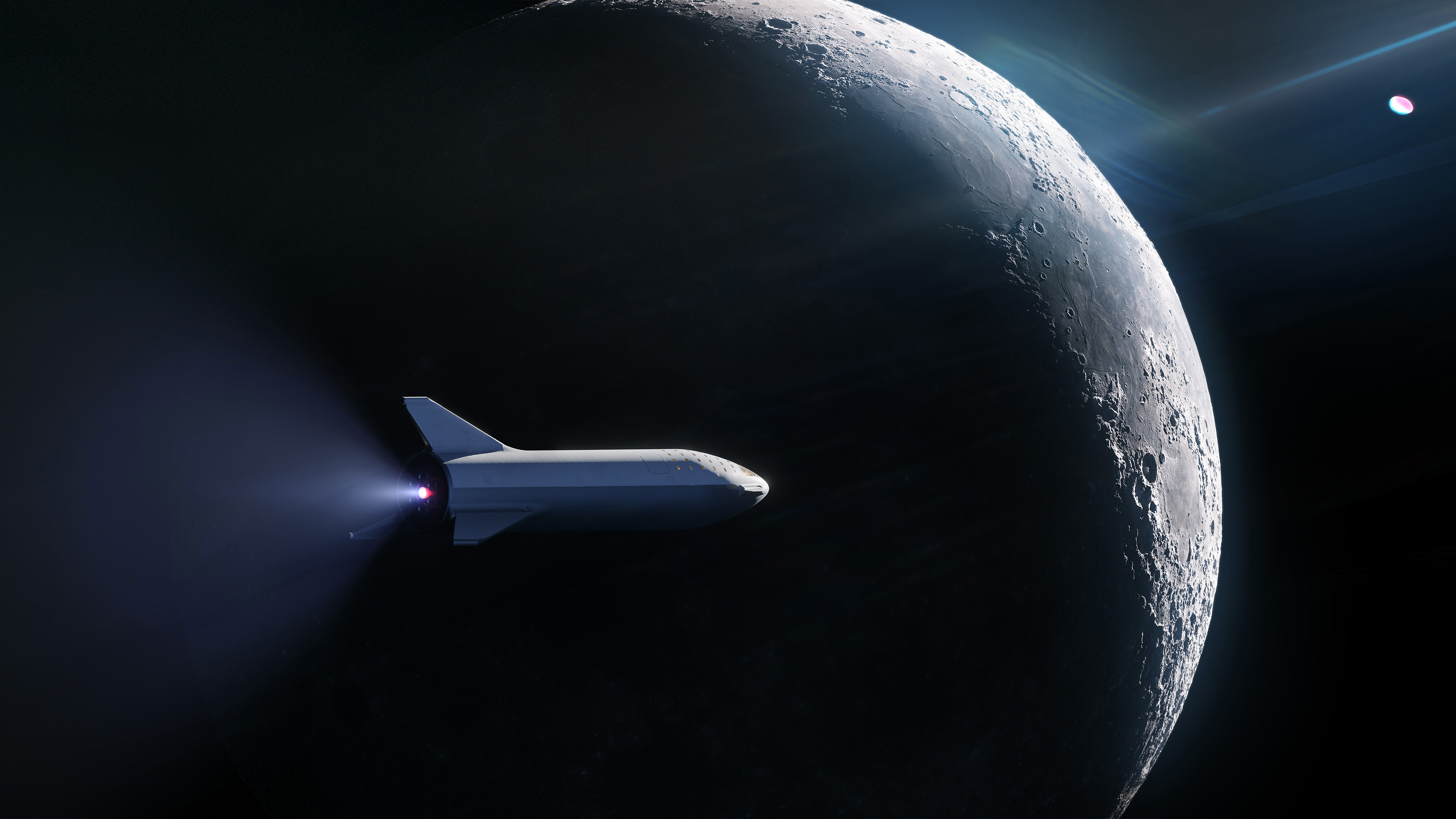 「BFR」による月周回イメージ