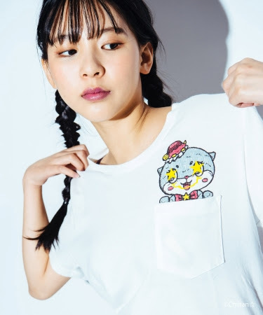 Kick the standing bag T 6,900円＋tax 2018年10月上旬発売 COLOR：White SIZE：0 / 1 / 2 / 3 / 4