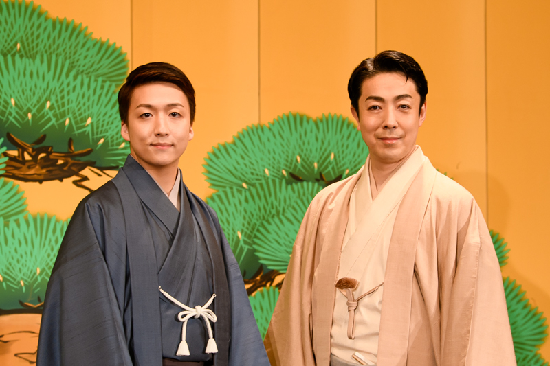 （左から）中村米吉、尾上菊之助