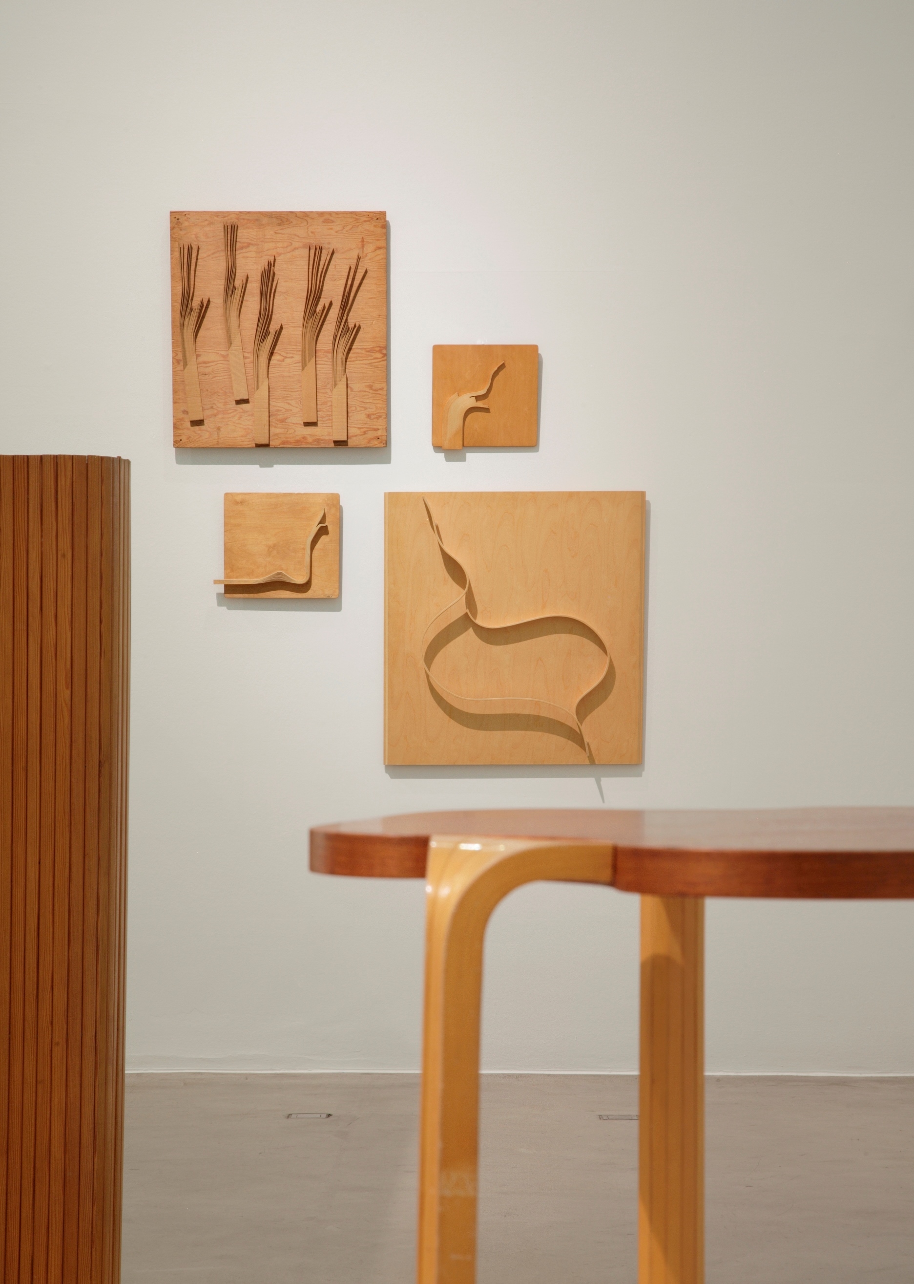 アアルトのマテリアル・スタディ（レリーフ） (C)Vitra Design Museum, photo: Ursula Sprecher