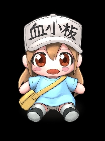 TVアニメ『はたらく細胞』オンラインくじがスタート 血小板