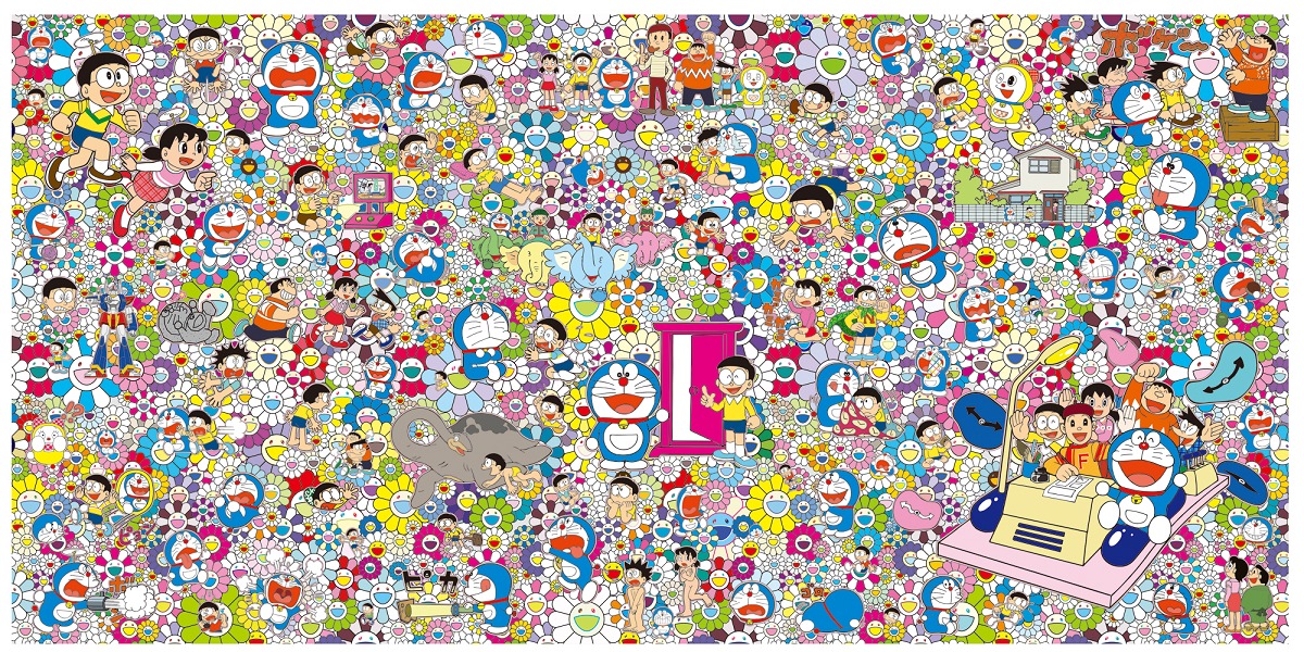 村上隆　出展作品　タイトル未定　 ©2017 Takashi Murakami/Kaikai Kiki Co., Ltd. All Rights Reserved. ©Fujiko-Pro