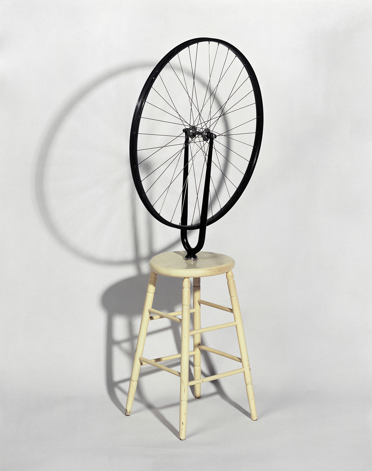 1913年 マルセル・デュシャン《自転車の車輪》