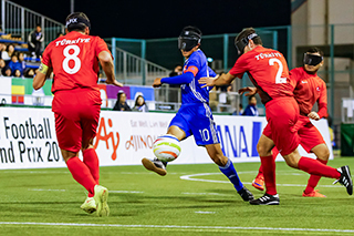 ブラインドサッカー ©JBFA/H.Wanibe