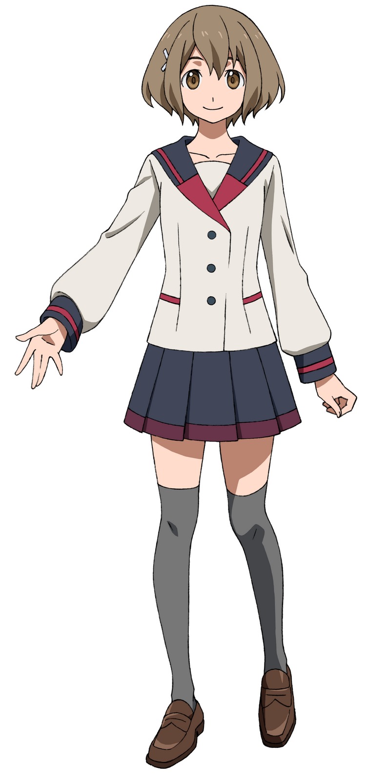 ヒナタ(制服姿) (C)創通・サンライズ