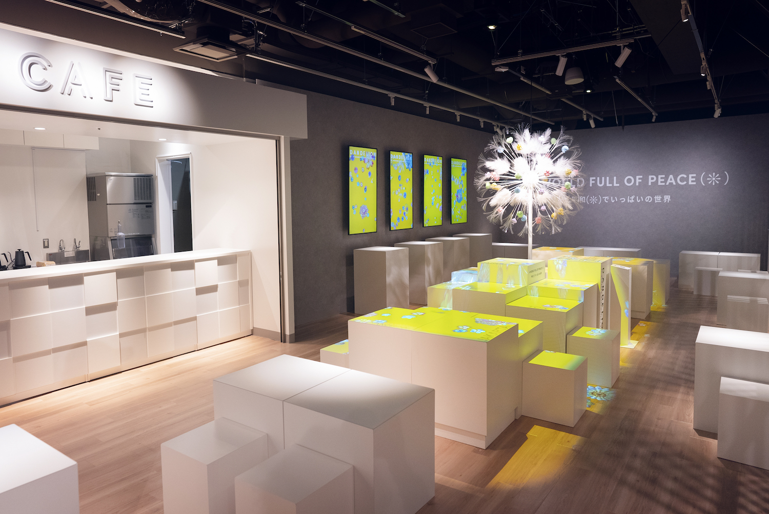 《NAKED FLOWERS CAFE》（写真＝オフィシャル提供） (C)naked inc.
