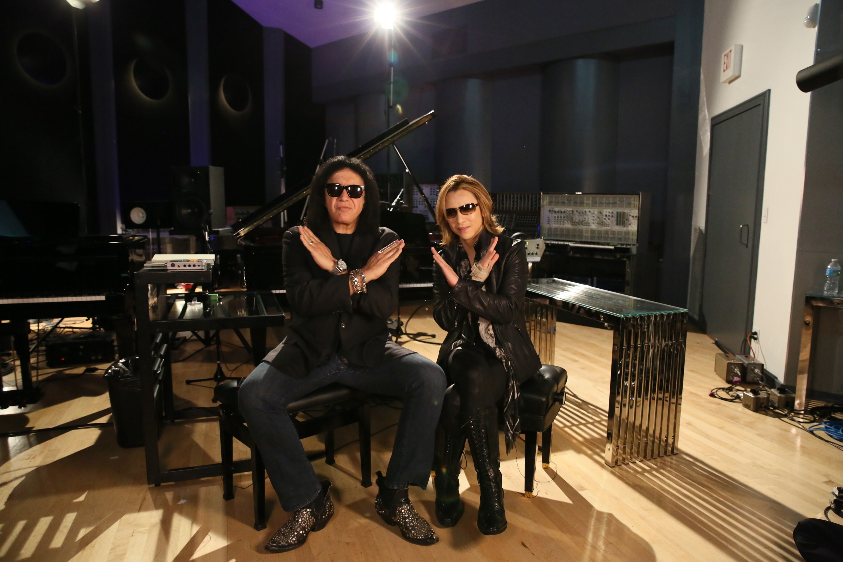 Yoshiki Kiss ジーン シモンズの夢の会談をレポート Kissがい