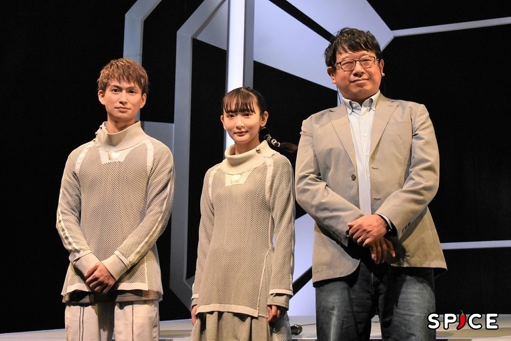 （左から）松田凌、生駒里奈、毛利亘宏