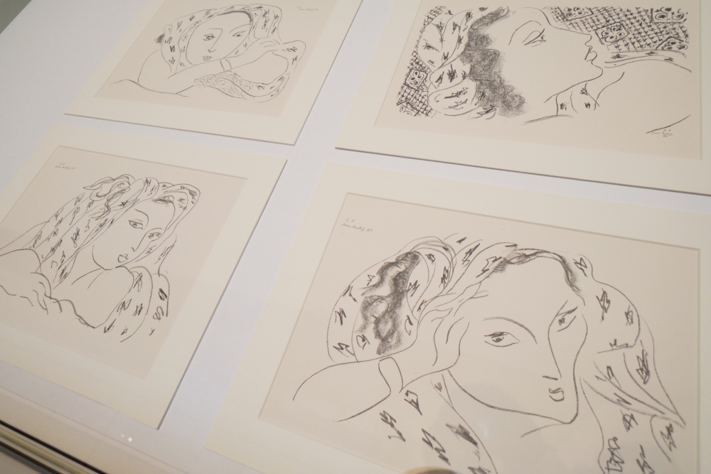 『デッサン ー テーマとヴァリエーション』1943年 ニース市マティス美術館 (C) Succession H.Matisse